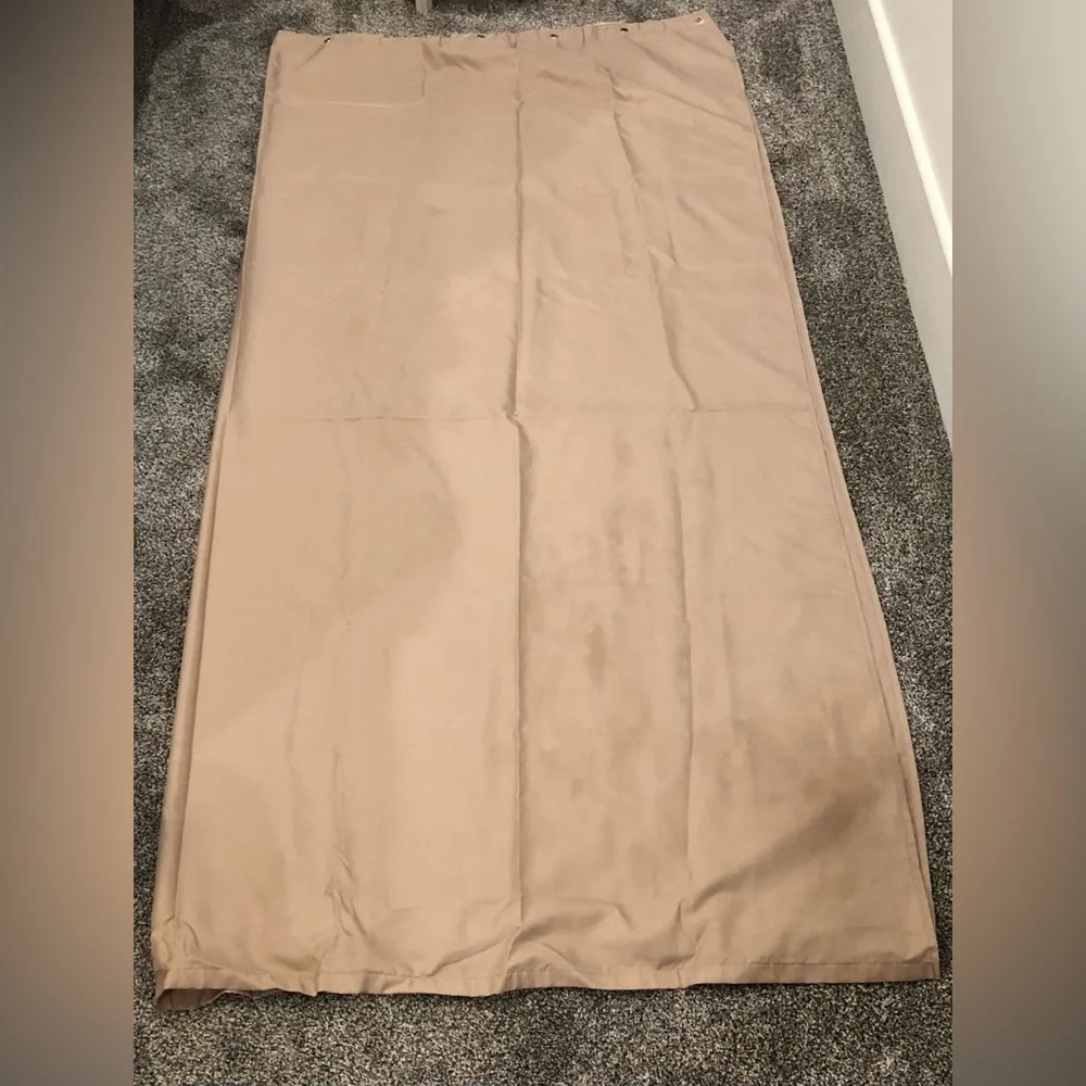 Tan Shower Curtain